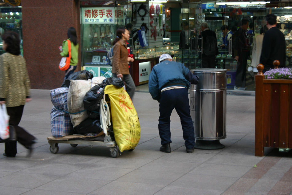 Recycling in Shanghai