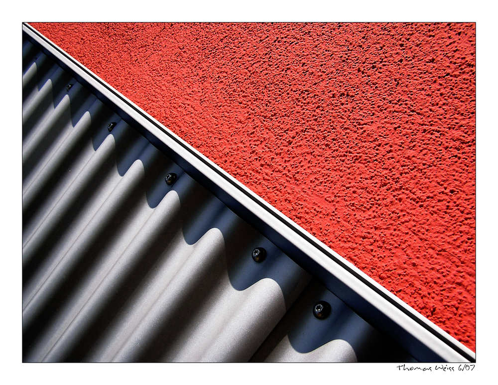 red abstraction - I