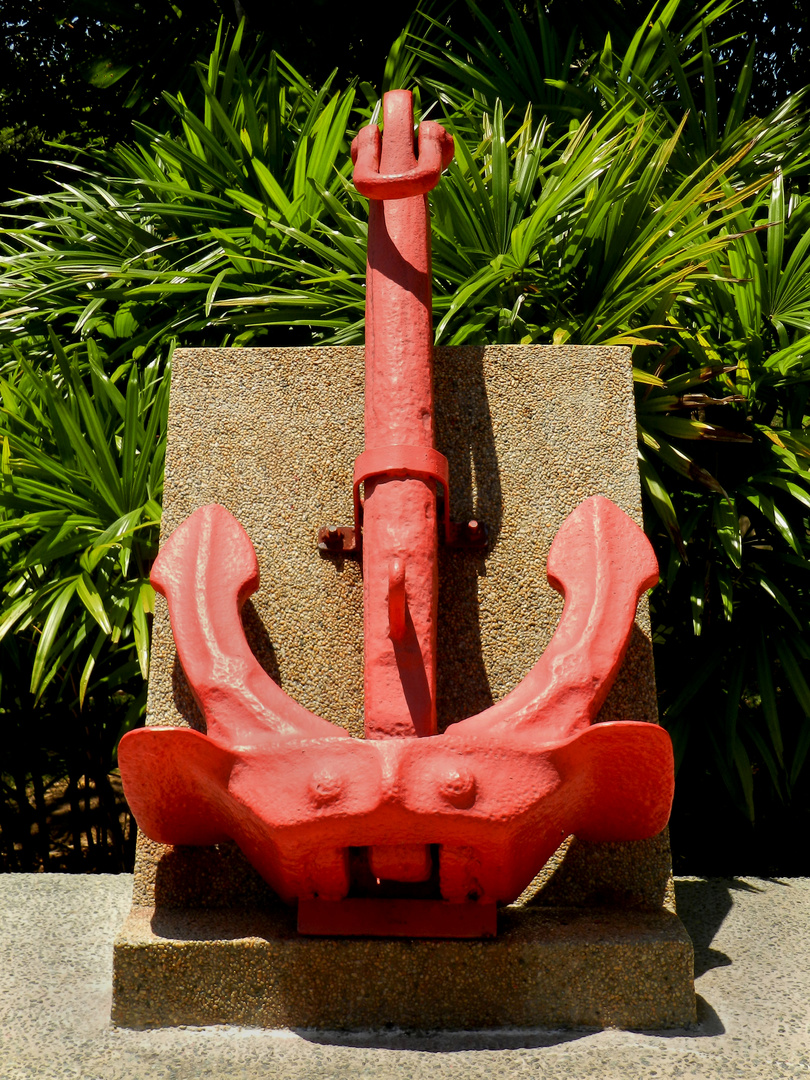 Red anchor