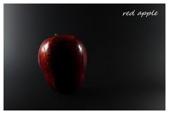 red apple