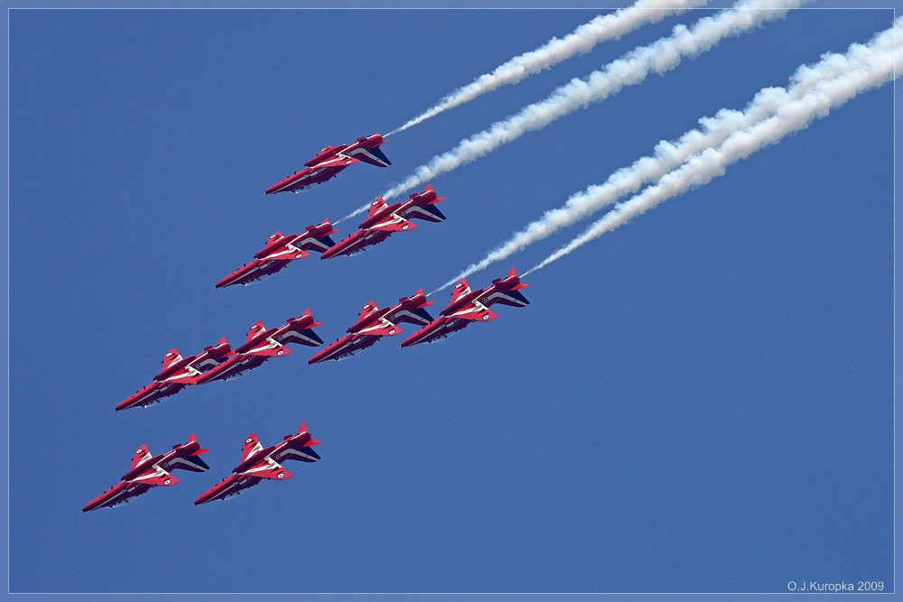 red arrows ...