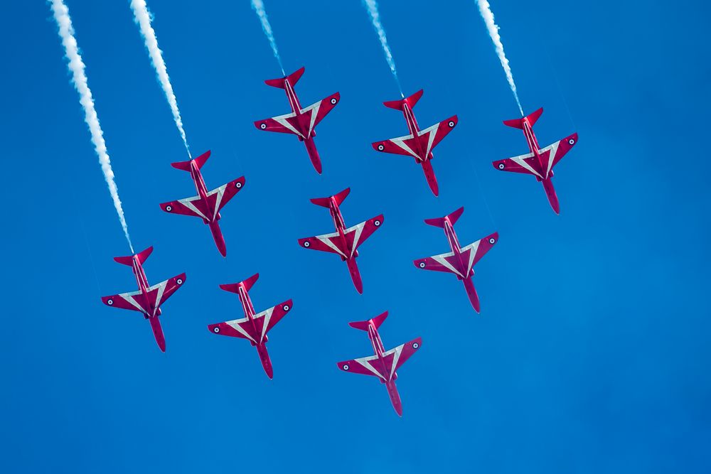 Red Arrows.