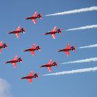 Red Arrows at Guernsey "Battle of Britain"