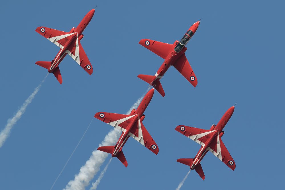 Red Arrows-BAe Hawk..