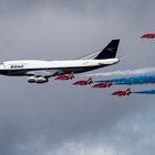 RED ARROWS BOAC 747