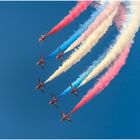 Red Arrows im Anflug