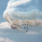 Red Arrows in Beige