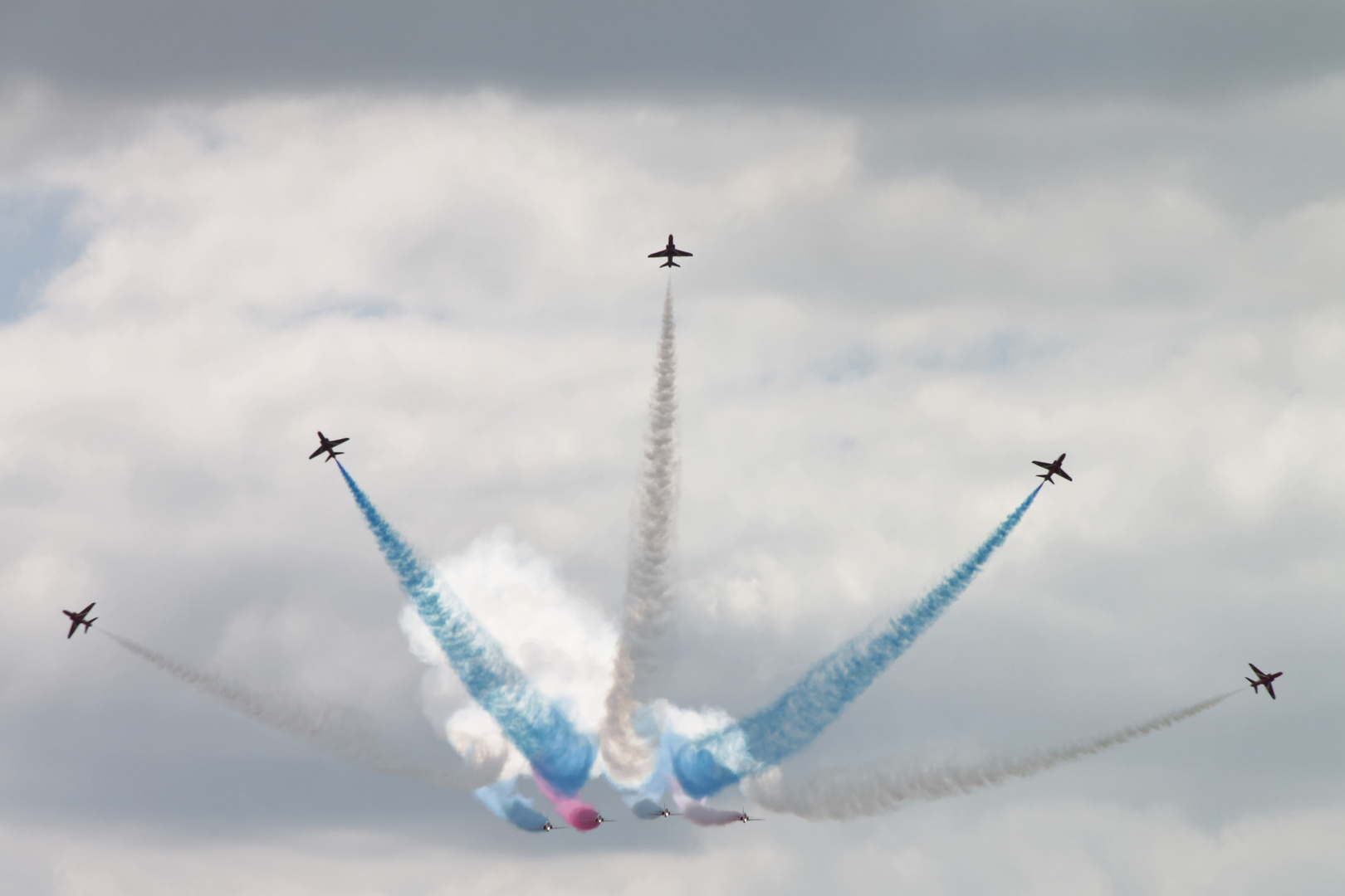 Red Arrows in Goodwood