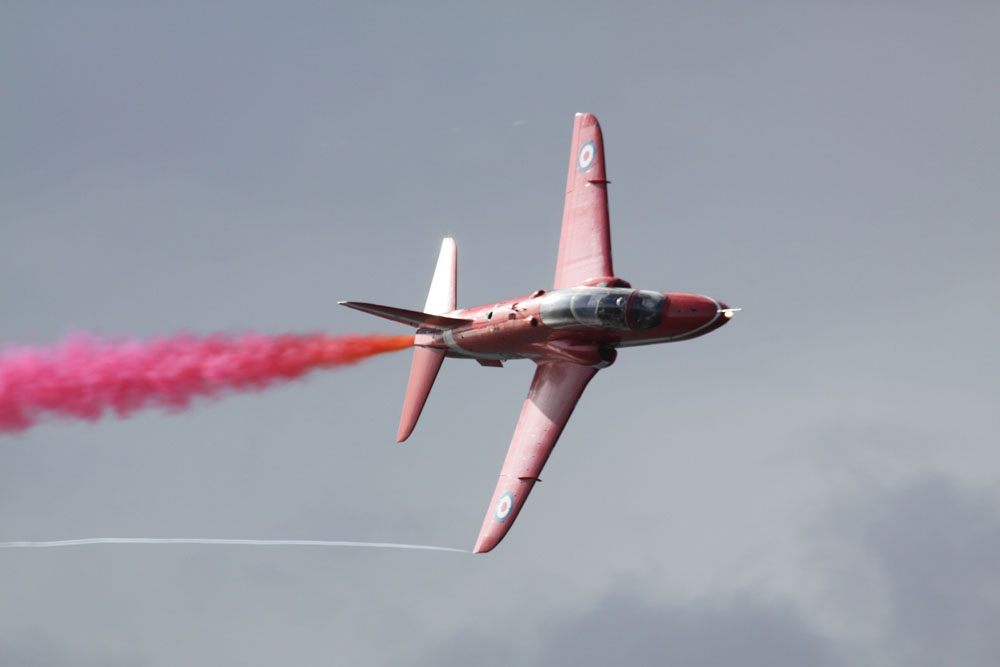 Red Arrows over Plymouth