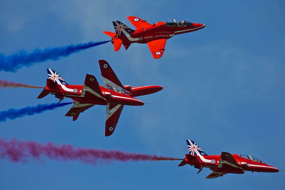 Red Arrows Payerne 2014.