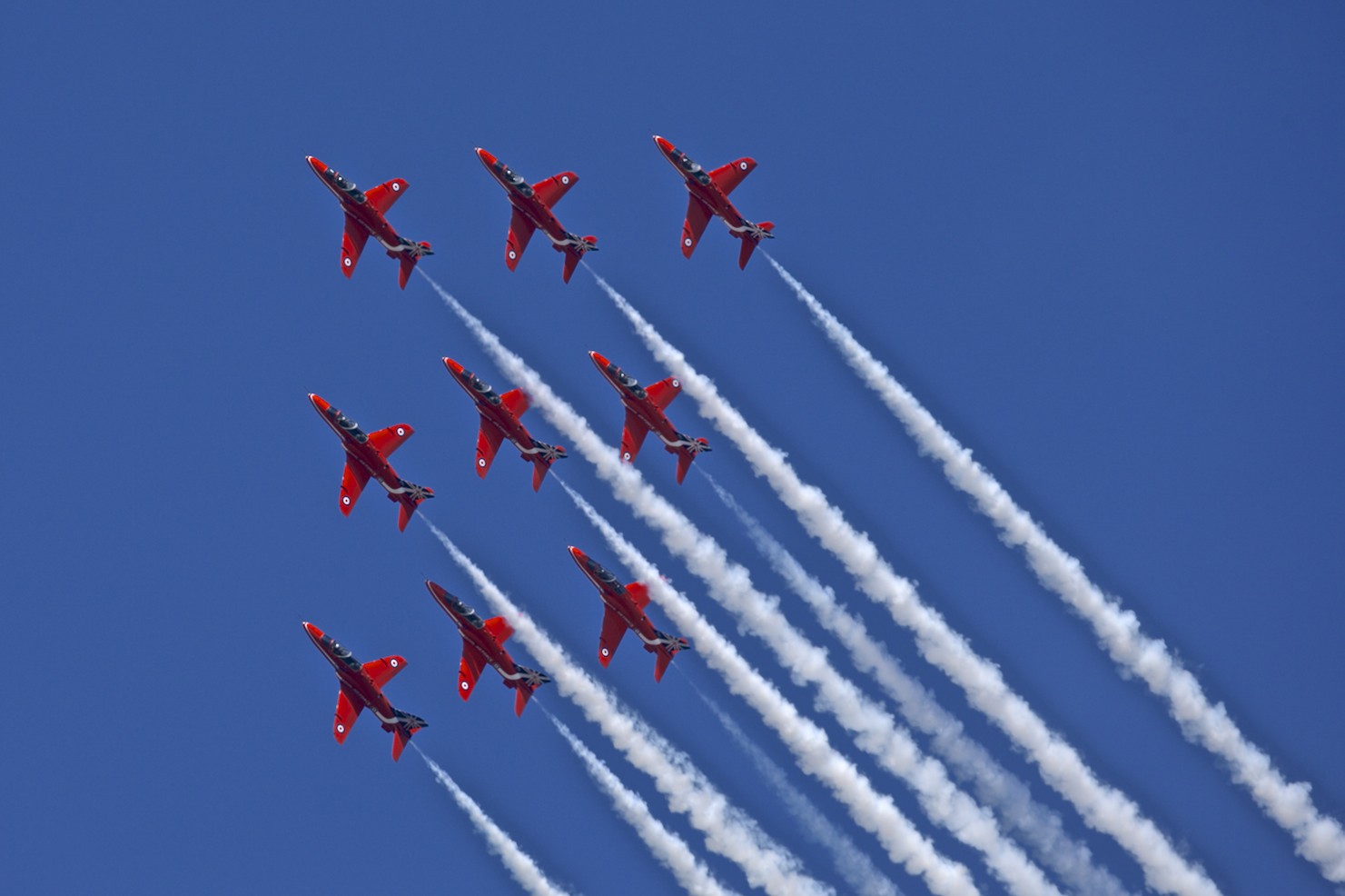Red Arrows Payerne 2014