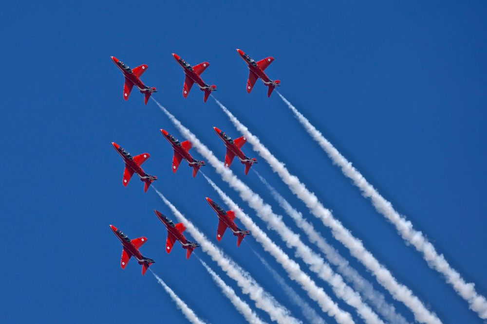 Red Arrows Payerne 2014