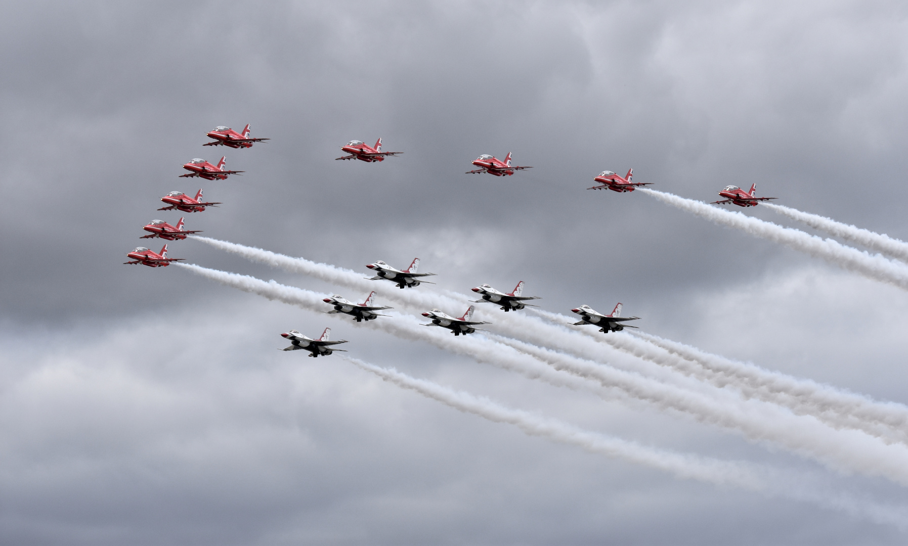 Red Arrows  + Thunderbirds