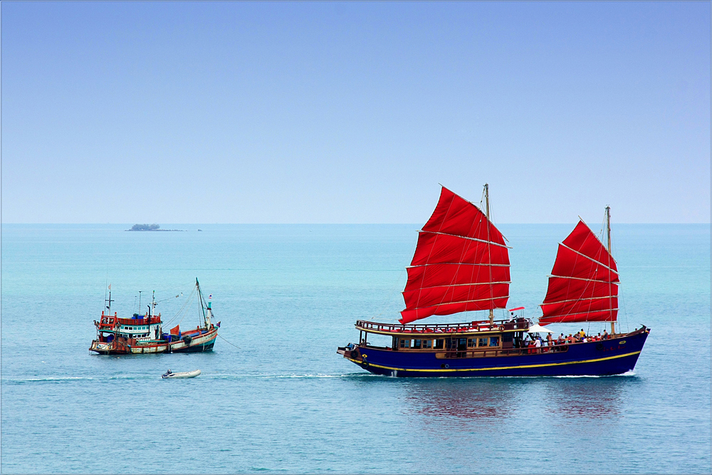 Red Baron Junk, seen near Ko Samui