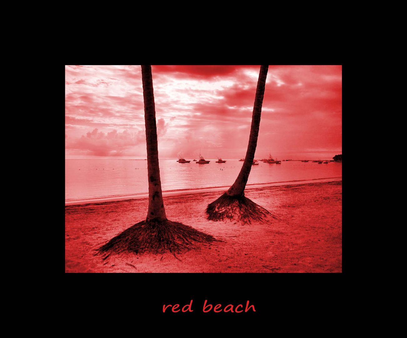 " red beach "