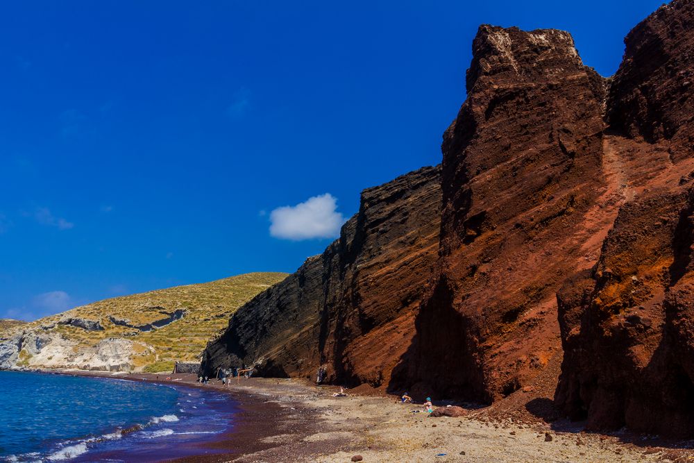 Red Beach bei Akrotiri