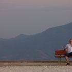 Red bench