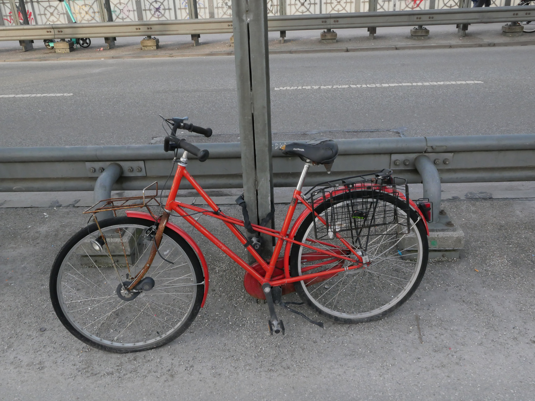 Red bike