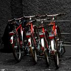 red bikes