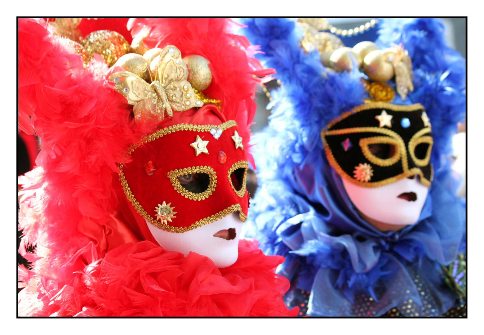 Red & Blue - Carnevale Venezia 2011