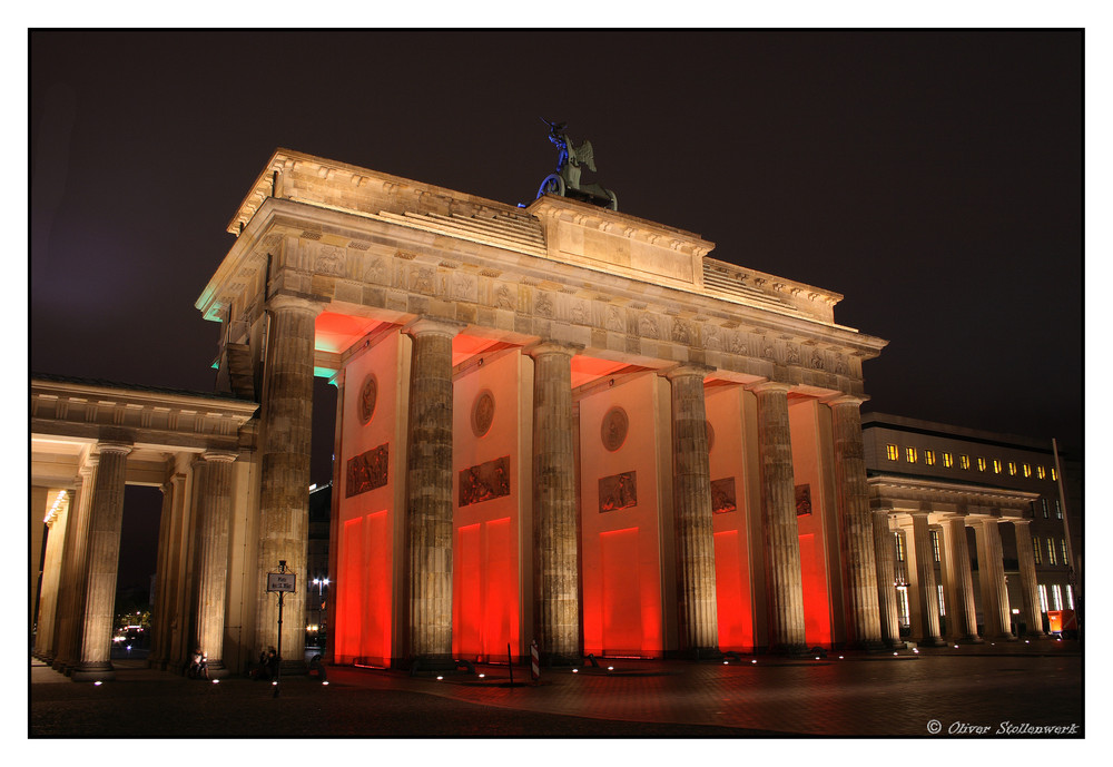 Red Brandenburger Tor