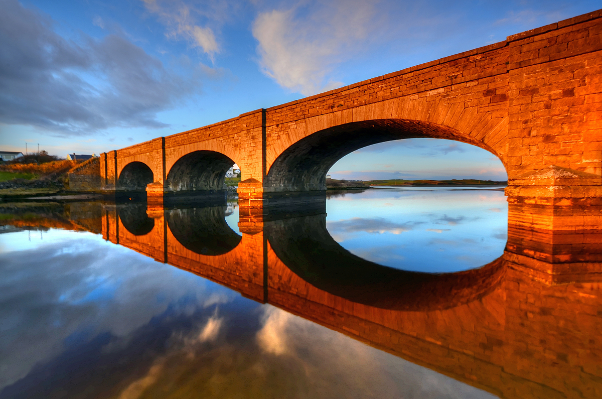 Red bridge