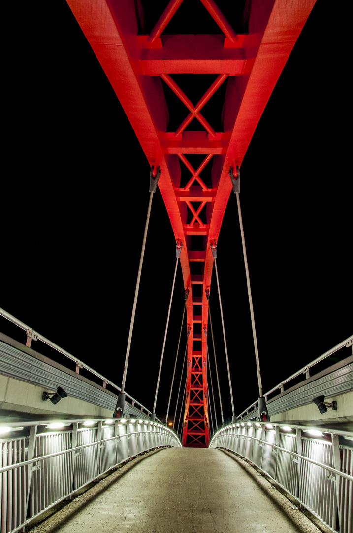 Red bridge