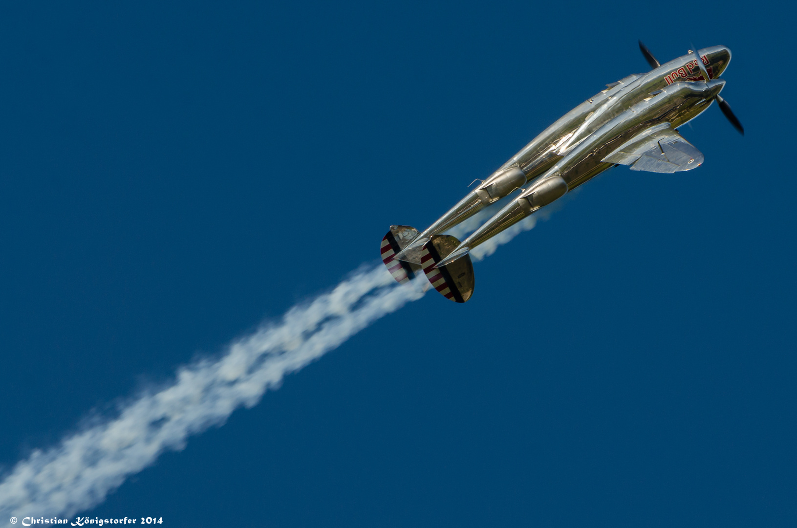 Red Bull Air Race Spielberg 2014 - Lockheed P-38 Lightning