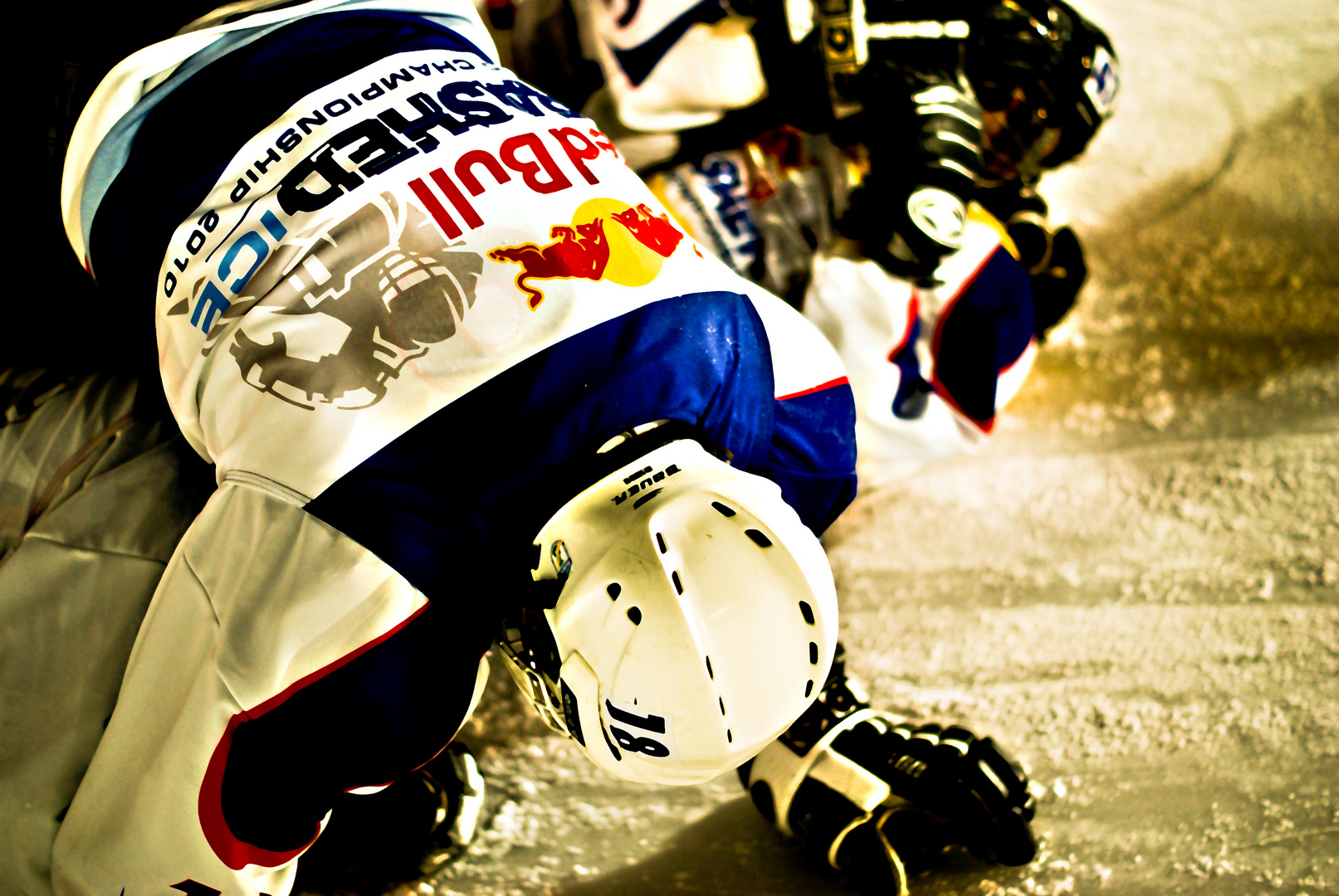 Red Bull Crashed Ice III - Am Boden