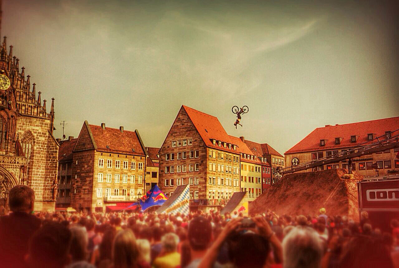 Red Bull District Ride 2014 in Nürnberg