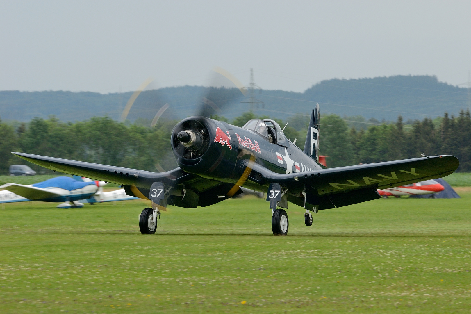 Red Bull F4U-4 Corsair