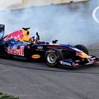 Red Bull Formel1 Burnout