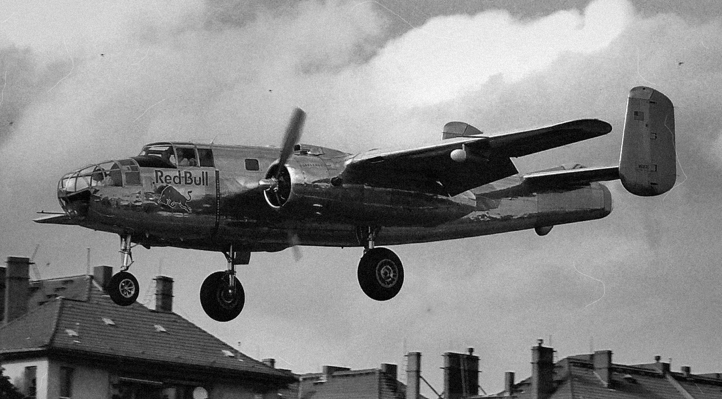 Red Bull North American B-25J Mitchell