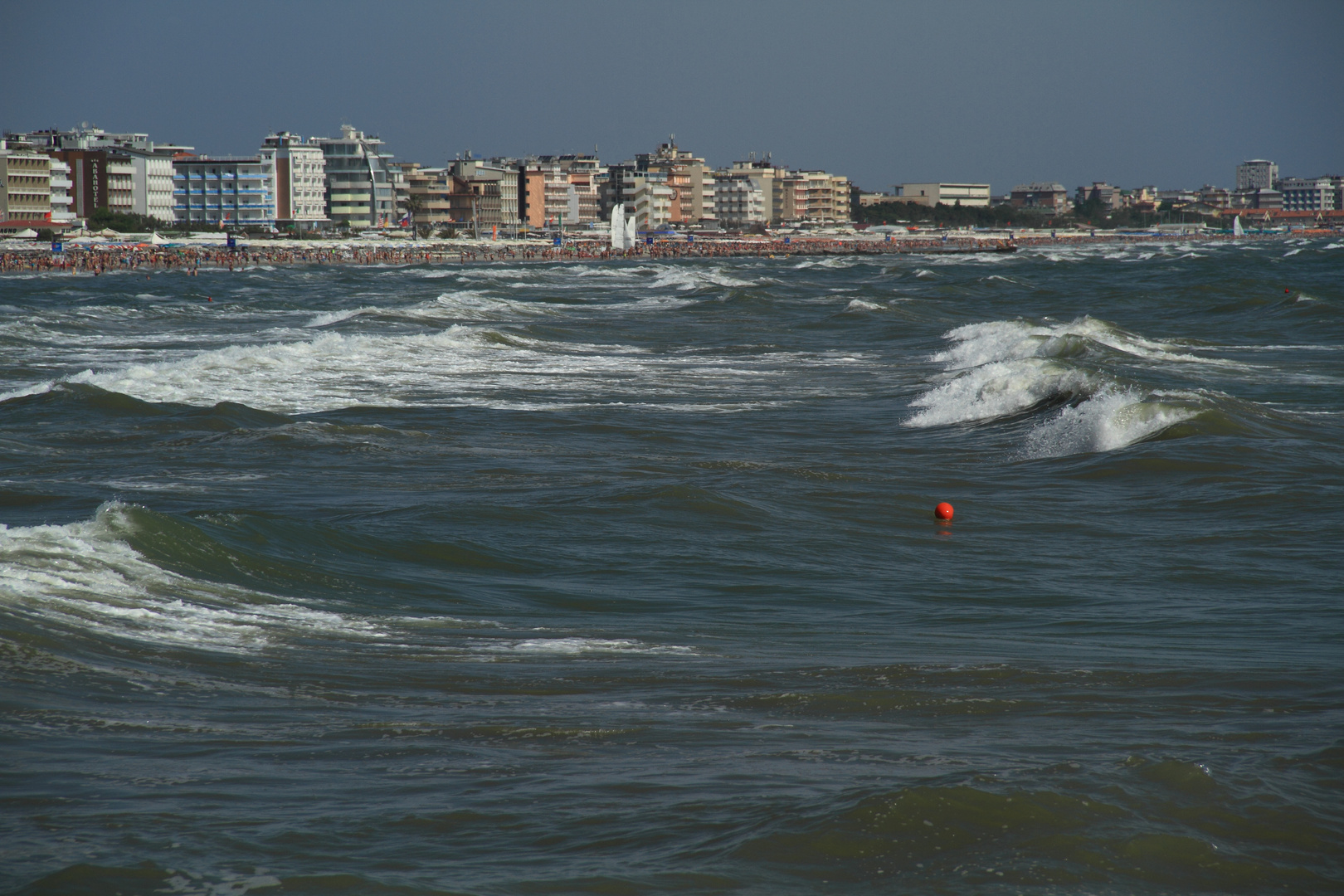 Red buoy