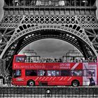 ***Red Bus in Paris***