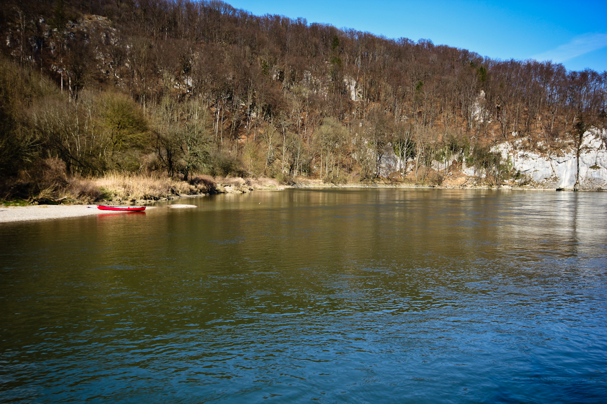 red canoe