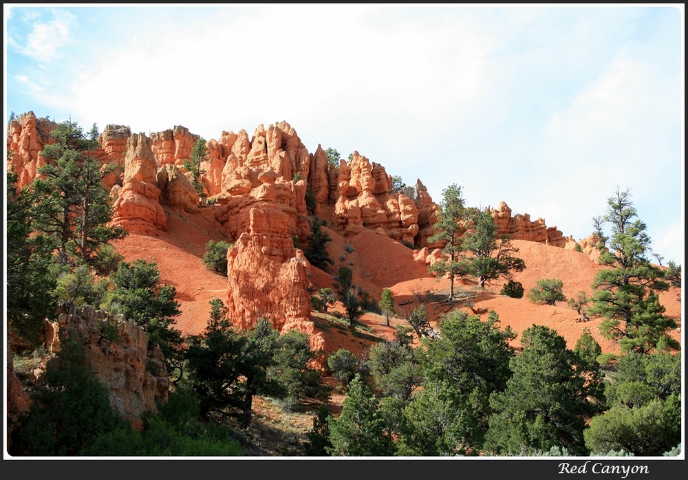 Red Canyon near Bryce Canyon