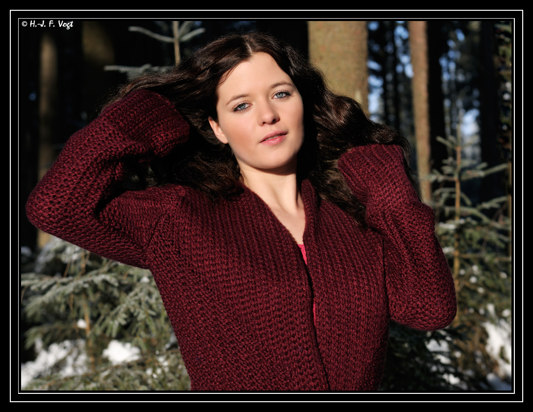 Red Cardigan