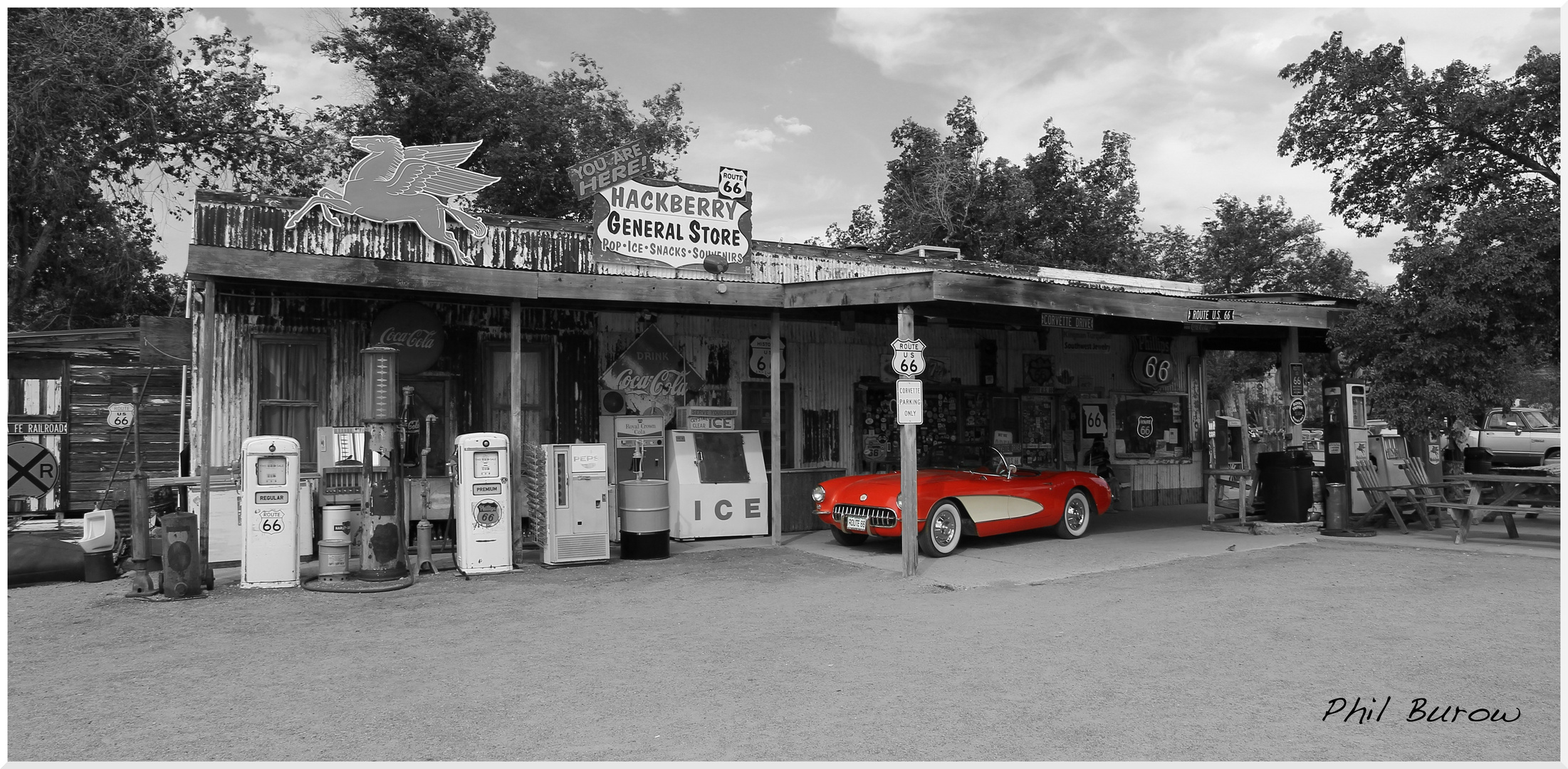 Red Corvette