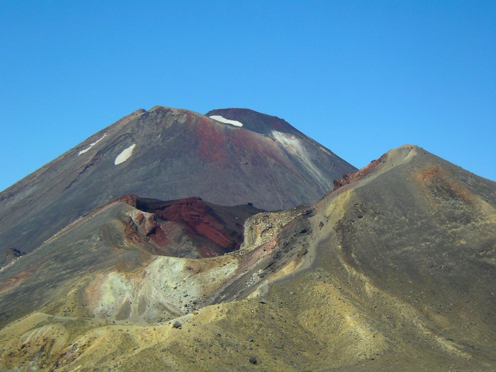 Red Crater und Ngauruhoe