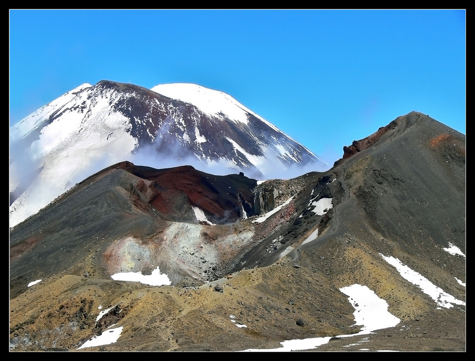 Red Crater vom Blue Lake