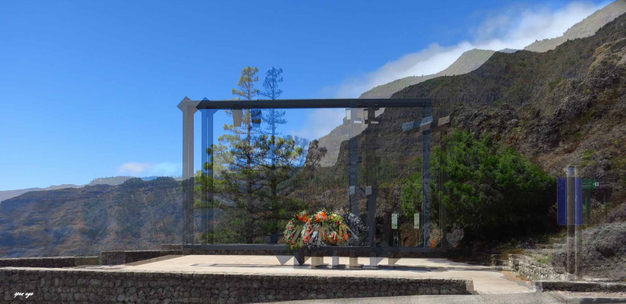 Red de Miradores del Parque National de Garajonay -  3D Interlaced