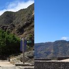 Red de Miradores del Parque National de Garajonay La Gomera 2018 - 3D Kreuzblick