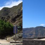 Red de Miradores del Parque National de Garajonay La Gomera 2018 - 3D Kreuzblick