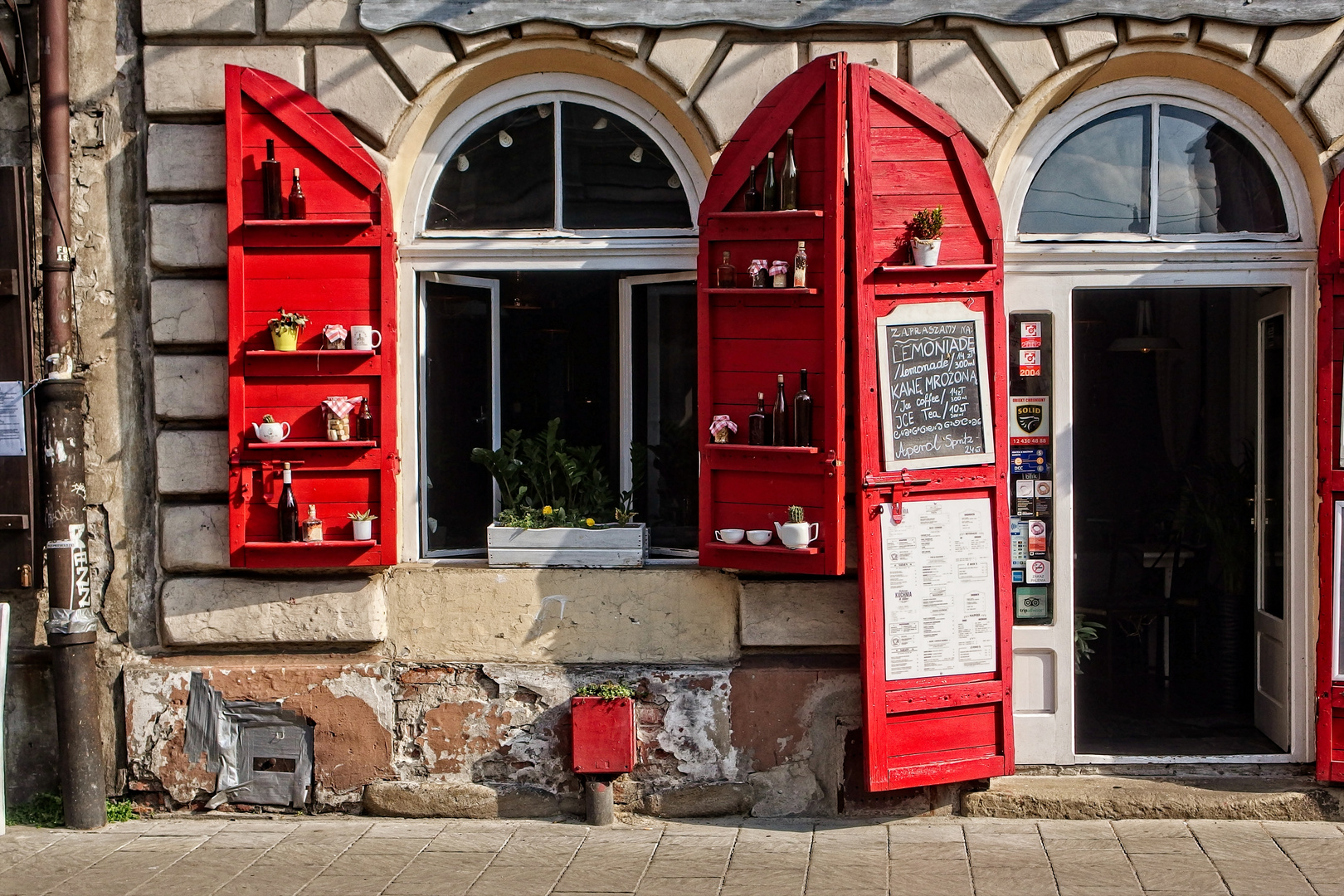 red door