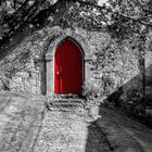 ... red door ...
