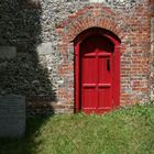 red door for the vicar...))