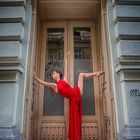 Red dress