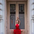 Red dress