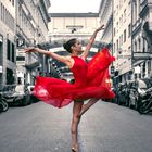 Red dress